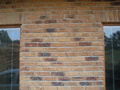 Detail obkladu u oken