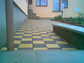 Šachovnice z dlažby